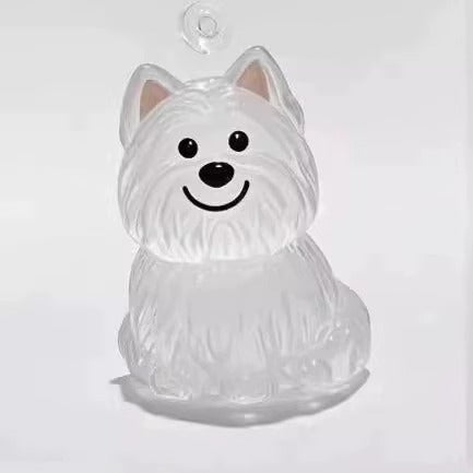 Dog Fur Storage Cute Pendant Keychain Bag Charm