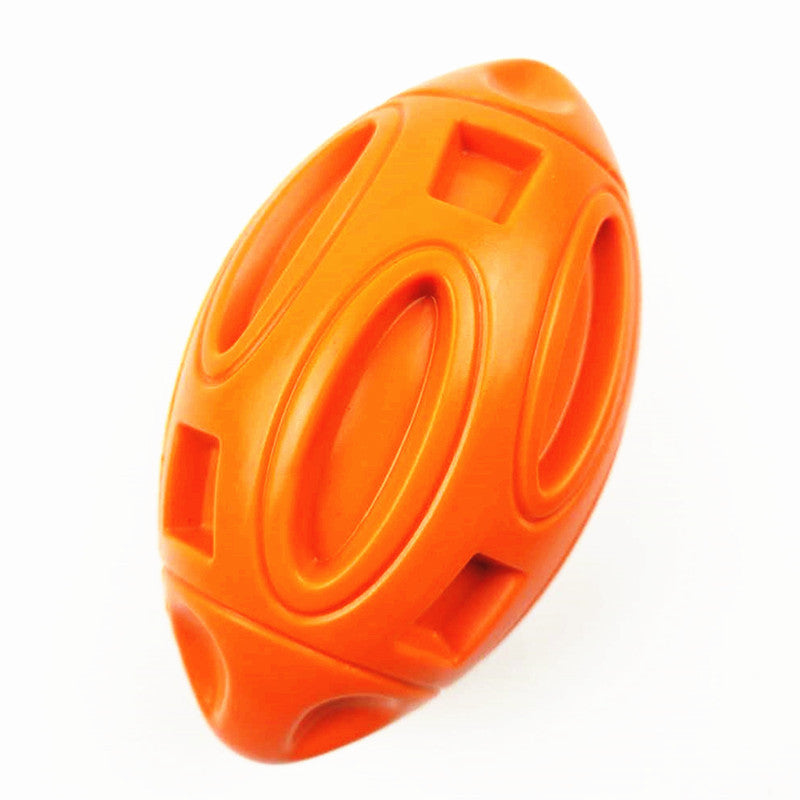 Squeaky Dog Toys For Aggressive Chewers Rubber Puppy Chew Ball With Squeaker, Almost Indestructible And Durable Pet Toy For Medium And Large Breed